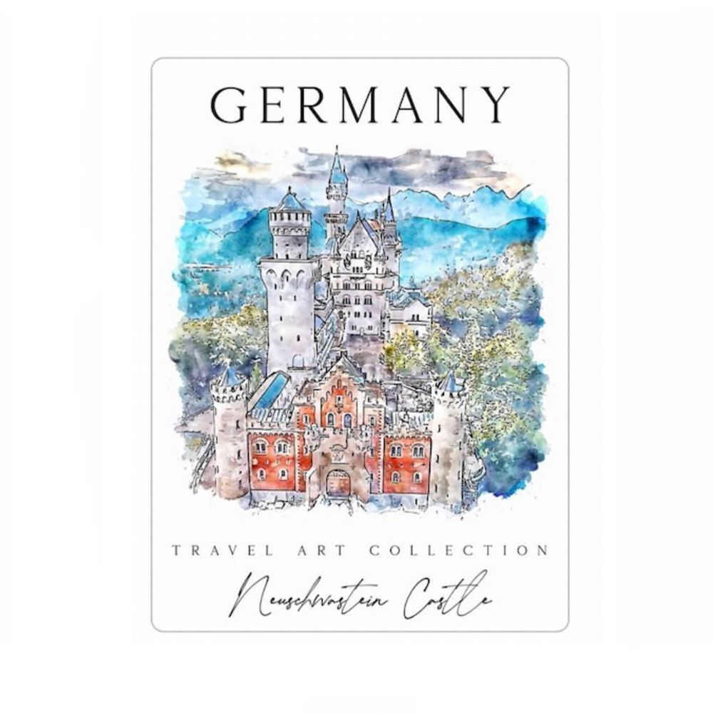 Neuschwanstein Castle Germany Magnet